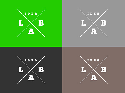 IDEA LAB branding colour idea lab logo type