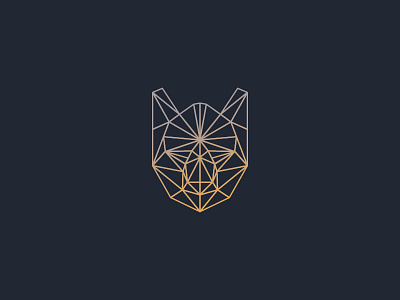 Wolf design identity illustration logo logotype mark symbol wolf