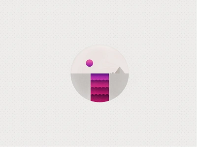 Lava Lava gradient icon illustration logo