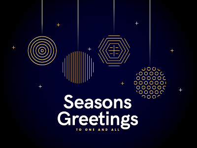 Seasons Greetings - To one and all