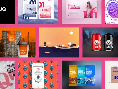 It's worth a shot! Dribbble 2015 Collection branding color dribbble icon logo portfolio shots ui web