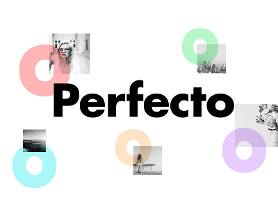 Perfecto // Branding branding color colour design layout logo minimal studiojq type