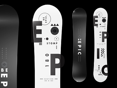 Epicurrence Snowboard - Be Epic.