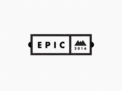 EPIC 2016 badges epic graphic mono pattern shapes snowboard stroke symbols type