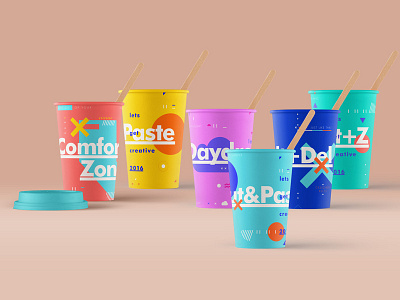 I'll Drink To That! color creative cup design freelance layout symbol type typography
