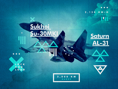 Sukhoi Su 30MKI jet layout photoshop plane symbol texture type typography