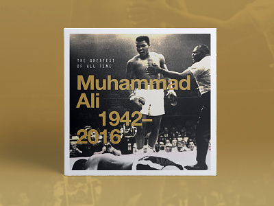 Muhammad Ali ali boxer design graphic legend legends muhammad rip type
