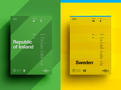 Republic of Ireland V Sweden art euro football ireland layout poster posters print soccer sweden