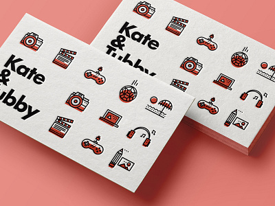 ∆ Fun icons | Tubby Collection ∆ businesscard camera fun gaming icon iconset illustration imac pattern stroke