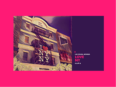 ∆ LOVE NY ∆ branding color filter las vegas newyork photography summer type vacation vegas