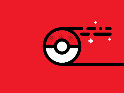 ∆ GO! ∆ icon illustration pokeball pokemon pokemon go red vector