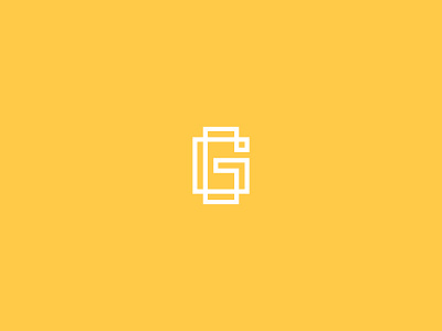 ∆ G MARK ∆ brand branding concept g gaming logo logomark stroke yellow