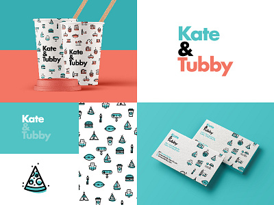 ∆ Kate&Tubby | Project now live ∆ branding burger fun icon iconset illustration london pattern photography stroke