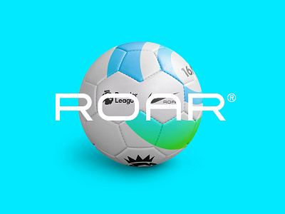 Nike ROAR® | POWER branding color concept football identity logo nike premiership
