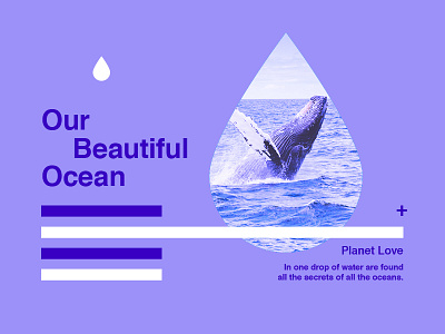 ∆ Planet Love | Our Beautiful Ocean ∆ color graphics love ocean sea type whale world