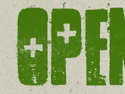 Playing with textures & typography for a rebrand project green texture typography