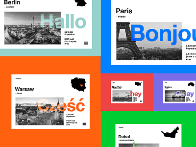 Hello, World! branding color layout mono photo photography travel type ui ux web