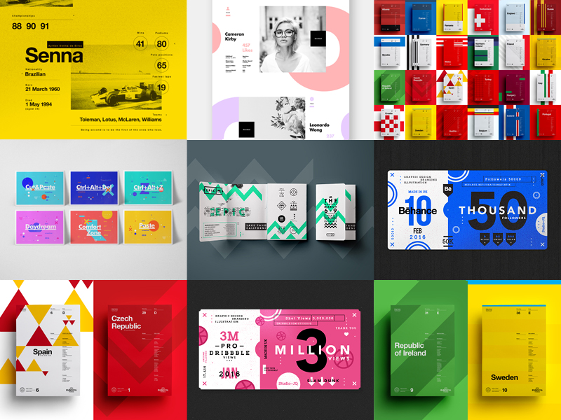 Best Nine of 2016 by MadeByStudioJQ on Dribbble