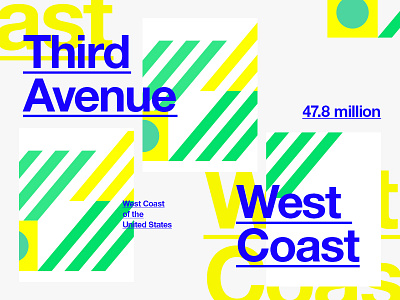 West Coast - Brand exploration brand branding color colour identity sport usa west coast