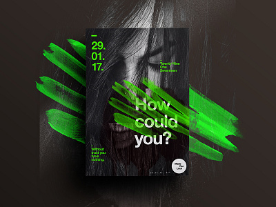👁Made You Look👁 | 14 | How could you? 2017 color creative design dribbble freelance helvetica poster posters type