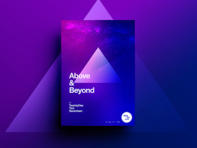 👁Made You Look👁 | 37 | Above & Beyond 2017 freelance gradient motivation poster type typography