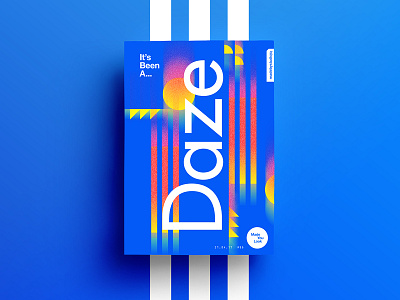 👁Made You Look👁 96 | Daze 2017 365 color colour freelance friday level motivation poster postereveryday typography