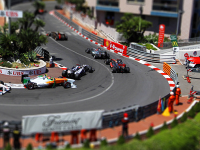 F1 - Playing with tilt shift (An oldie but a goodie)