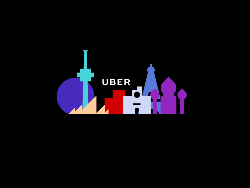 Uber Brand Evolution (Locations) By MadeByStudioJQ On Dribbble