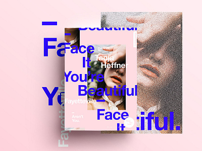 👁Made You Look👁 187 | Face It. 2017 beautiful color design positive poster postereveryday sexy space typography
