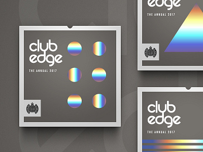 Club Edge | Ministry of Sound brand branding gradient logo logomark ministry music symbols