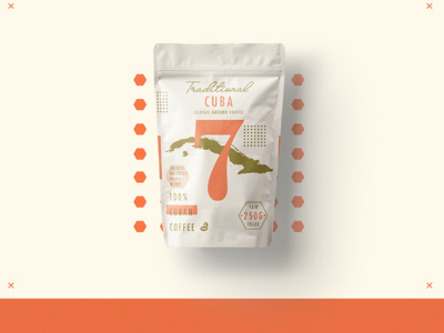 Coffee 7 branding coffee concept logo packaging type