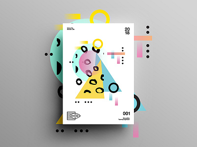 👁Show & Go👁 001 | Create beyond expectations 2018 branding color create design motivation positive poster swiss typography