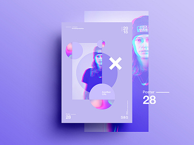 Another Life. Part II 2018 abstract branding color design poster sexy swiss tutorial typography