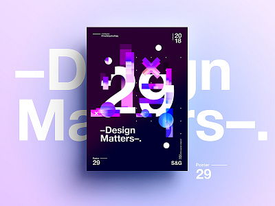 Design Matters. 2018 abstract branding color design poster sexy swiss tutorial typography