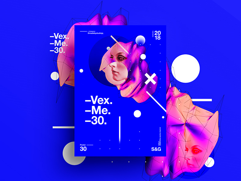 👁Show & Go👁 030 | Vex. Me. 30. by MadeByStudioJQ on Dribbble