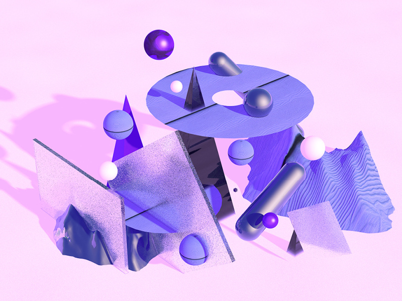 Purple City by MadeByStudioJQ on Dribbble