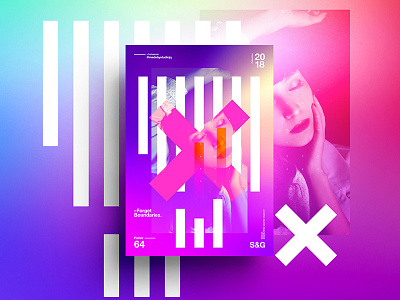–Forget Boundaries. 2018 3d abstract branding c4d color design digitalart fantasy space tutorial typography