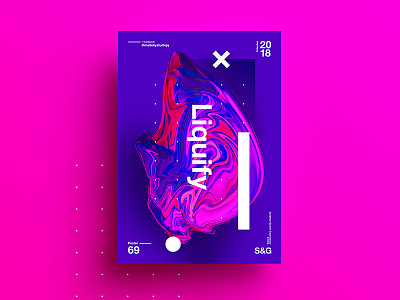 Liquify 2018 3d abstract branding c4d color design digitalart fantasy skillshare tutorial typography