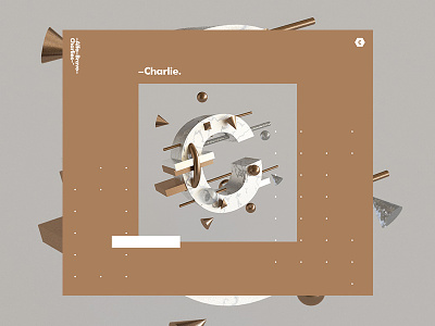 –Charlie 2018 3d alphabet c4d color design fantasy tutorial typography