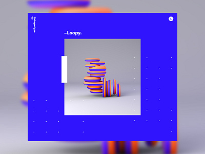 L | 36DaysOfType 2018 36daysoftype 3d c4d color design gradient tutorial typography