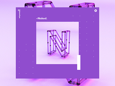 N | 36DaysOfType 2018 36daysoftype 3d c4d color design gradient tutorial typography