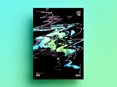 Wave-Goo. 2018 abstract art color design digitalart gradient tutorial type typography
