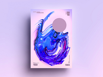 Depth in Color 2018 abstract art cinema4d color design digitalart gradient tutorial type typography