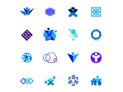 Logos adobe brand branding color development illustration logo logomark symbols