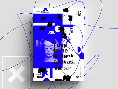 Blank Canvas 2018 abstract art color design gradient swiss digitalart tutorial type typography