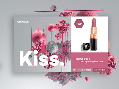 CHANEL Kiss Landing Page