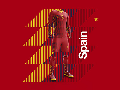 2018 FIFA World Cup Retro Kits | Spain de gea football footballkit kit layout posters soccer spain worldcup worldcup2018