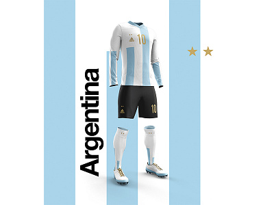 2018 FIFA World Cup Retro Kits | Argentina