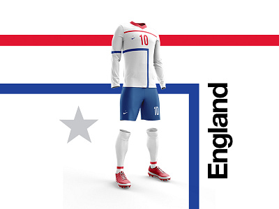 2018 FIFA World Cup Retro Kits | England england football footballkit kit layout posters soccer worldcup worldcup2018