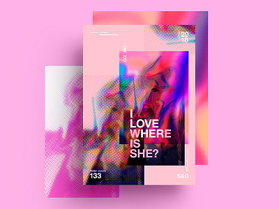Gizmo 2018 abstract art color design girl love skillshare swiss tutorial type typography